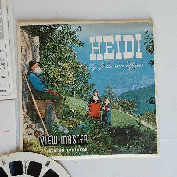 Heidi by Johanna Spyri VIEW MASTER Reels and Packet Complete - Picture 1 of 6